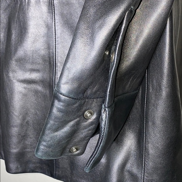 Banana Republic | Leather Trench W/M - Picture 5 of 7